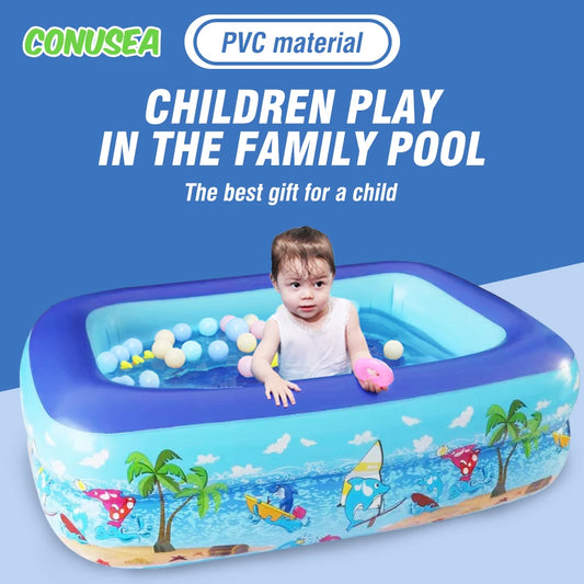 Children's Swimming Pool Inflatable Toys Framed Pools Garden Kids Baby Bath Bathtub Summer Outdoor Indoor Water Game Gifts Kid